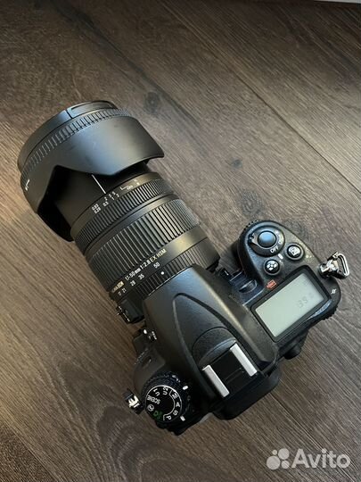 Фотоаппарат nikon d7000 + sigma 17-50 2.8