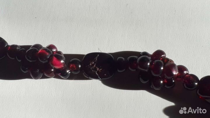 Бусы из граната СССР