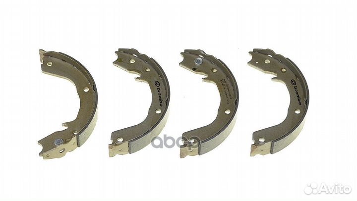 Колодки тормозные стояночного тормоза зад