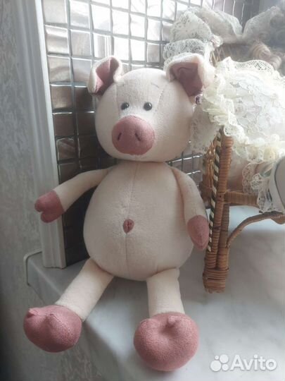 Мягкая игрушка свинка