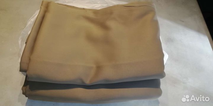 Шторы Майгул Икея коричневые блэкаут