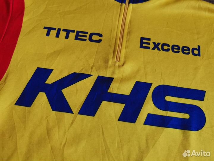 Утепленное вело джерси KHS cycling