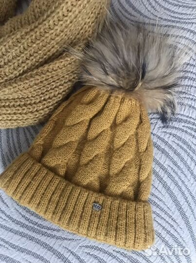 Шапка и снуд для девочки