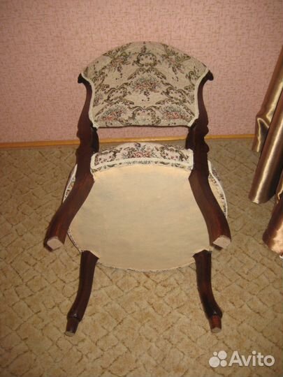 Старинное каминное кресло. Россия 70-е г. XIX век