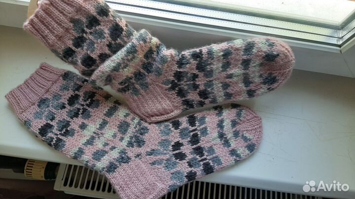 Носки женские 38-39,из носочной пряжи