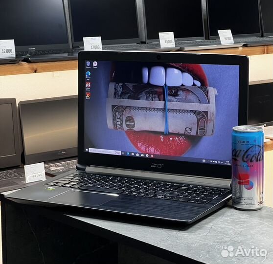 Игровой Acer i5-7300HQ/ GTX 1050/ 512 SSD/ 8OZU