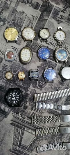Наручные мужские женские часы СССР