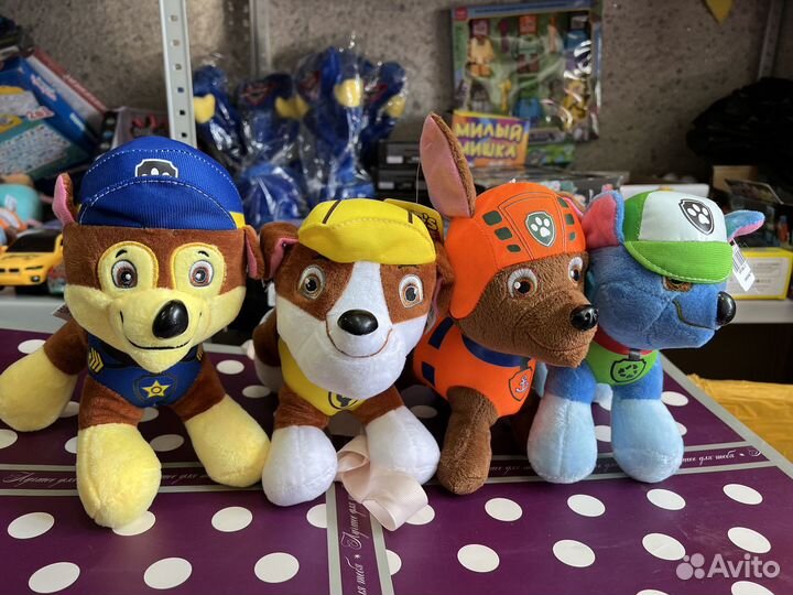Щенячий патруль мягкая игрушка Новые