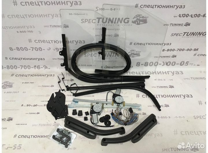 Электростеклоподъемники УАЗ 452 с цельным стеклом