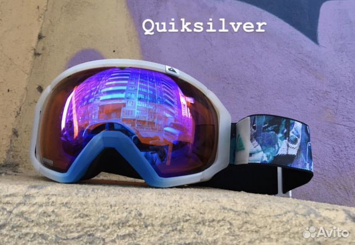 Маска quiksilver Q2 multi, Blue / Multi Blue