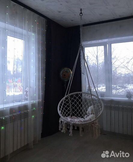 Качеля плетеная