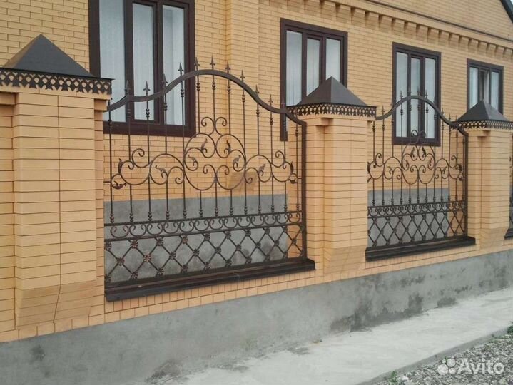 Кованый забор