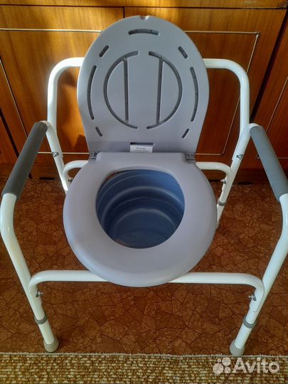 Стул туалет для пожилых и инвалидов, санитарный ст