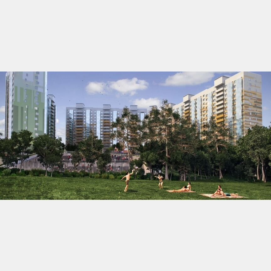 1-к. квартира, 42,3 м², 10/17 эт.