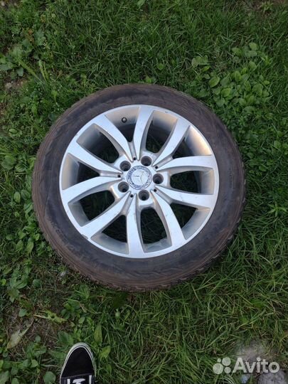 Диски с резиной 5 112 r17 для Mercedes
