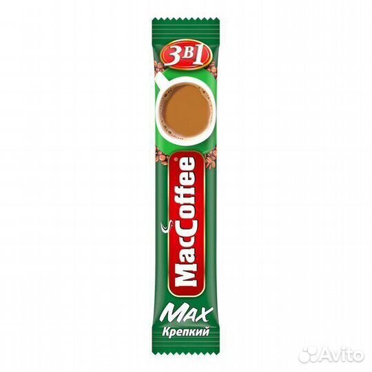 Растворимый кофе MacCoffee Max Крепкий 3в1 20г