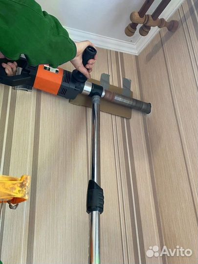 Установка кондиционера, закладка трассы монтаж