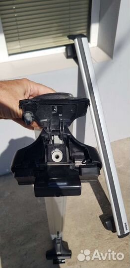 Багажник на крышу Audi a4 b6 Thule WingBar evo 118