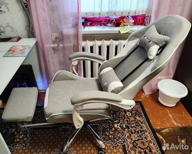 Кресло для игр. Игровое кресло с массажем