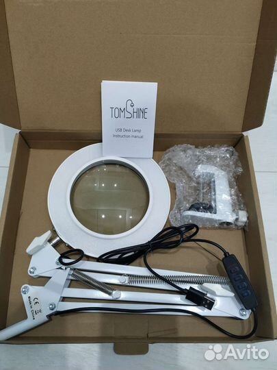 Лампа лупа, для маникюра, косметолу