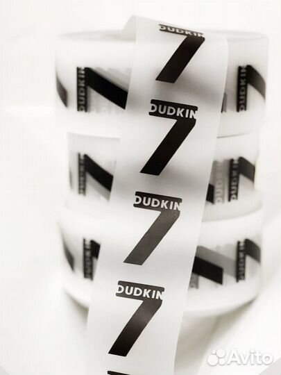 Ярлык силиконовый для одежды Красноярск