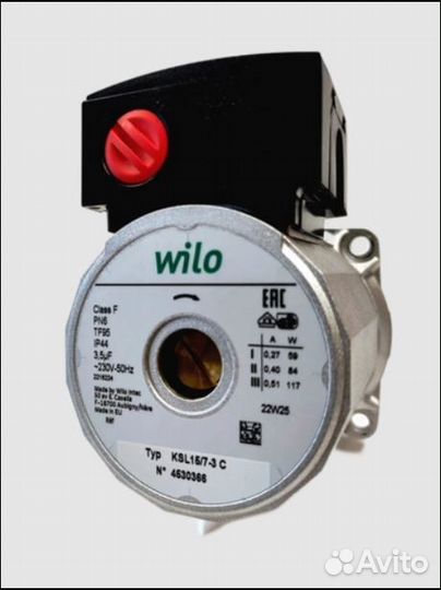 Двигатель насоса Wilo KSL 15/7 112W