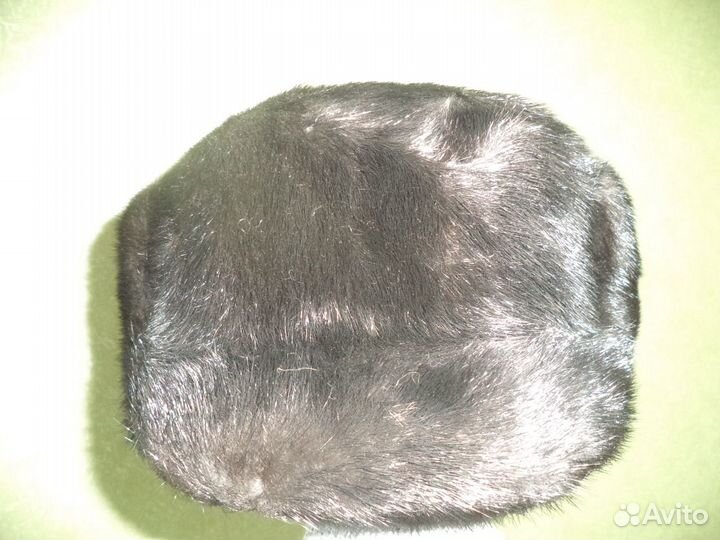 Шапка мужская зимняя норковая с козырьком