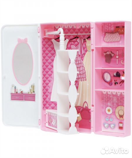Сумка - шкаф для кукол барби