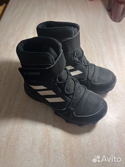 Ботинки зимние adidas terrex детские