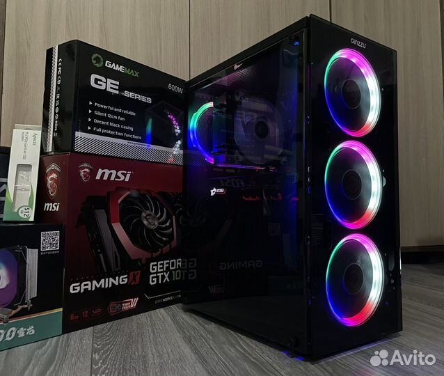 Игровой пк / Intel 12 ядер / MSI GTX 1060 6GB