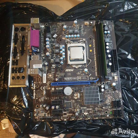 Мать 1155 MSI H61M + Core i5 - 2400 (20штук)