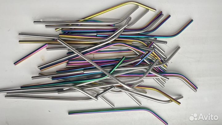 Металические трубочки для напитков