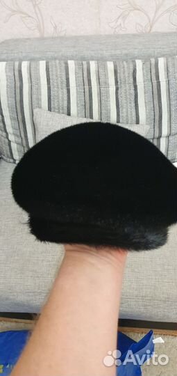 Меховая мужская кепка