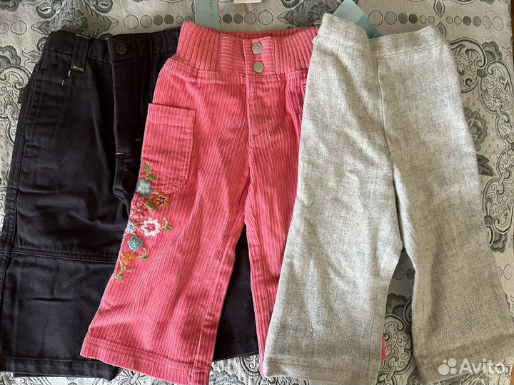 Одежда новая пакетом на девочку 68-74, 80-86