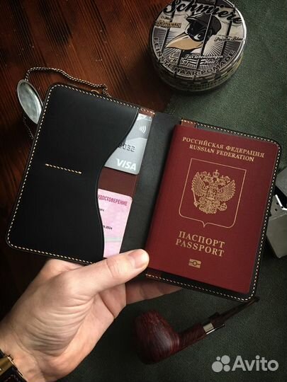 Документница из натуральной кожи