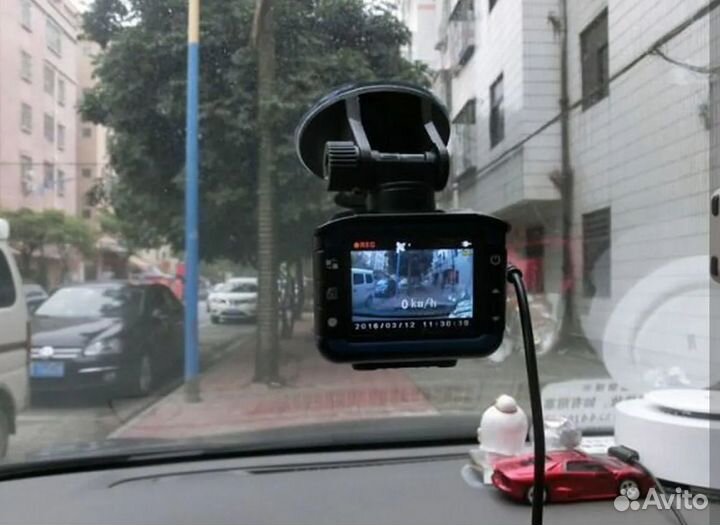 Комбо-устройство 2 в 1 Видеорегистратор Антирадар