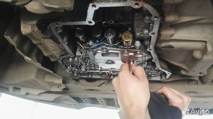 Замена масла в акпп,в двигатель