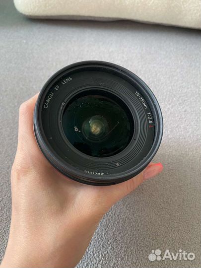Объектив Canon zoom lens EF 16-35mm 1:2.8