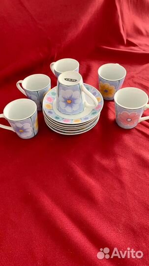 Десертные тарелки Дулево. Чайный сервиз