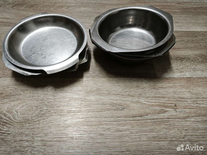 Тарелки из нержавейки СССР