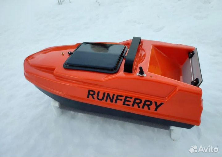Прикормочный карповый кораблик Runferry Solo Mini