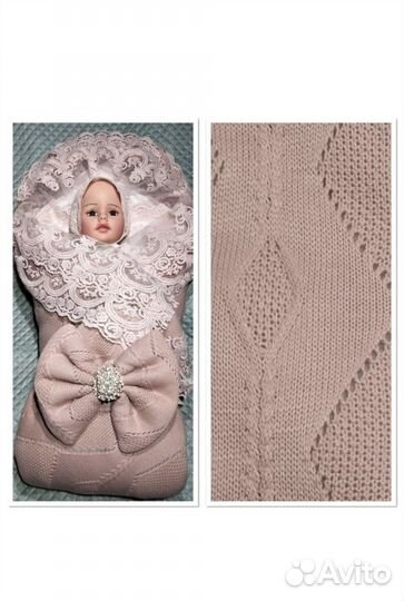 Конверт на выписку для девочки весна осень