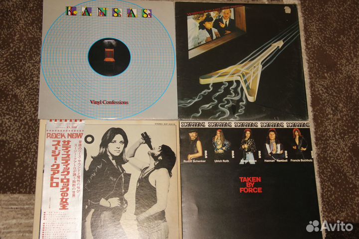 Виниловые пластинки зарубежка б/у