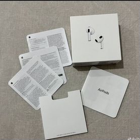 Коробка от Airpods 3 оригинал