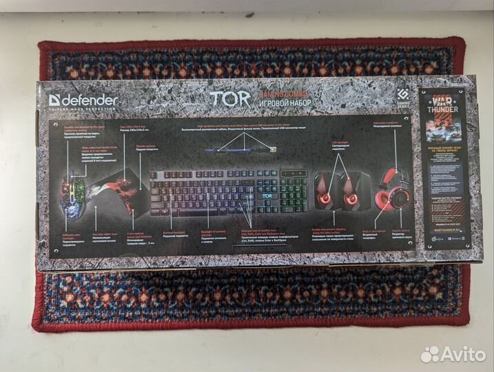 Новый игровой комплект 5 в 1 Defender Tor