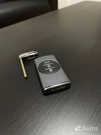 Оригинальный ключ Exeed ID47 grey