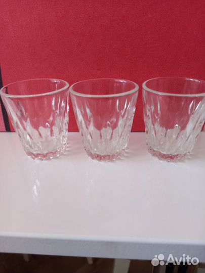 Стаканчики из стекла