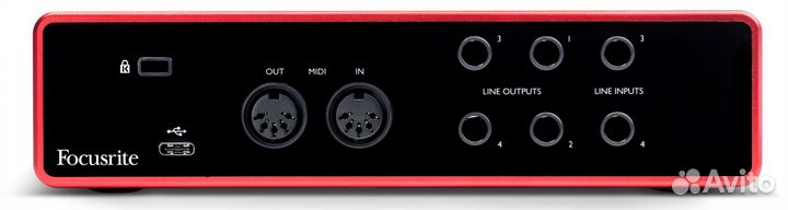 Звуковая карта Focusrite Scarlett 4i4 3rd gen