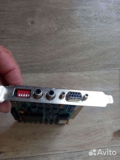 EGA видеокарта 8bit