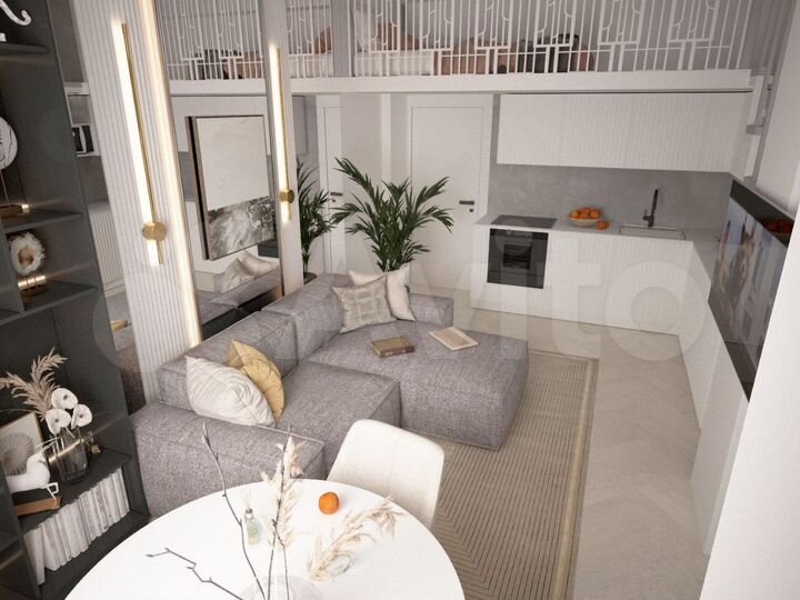 Апартаменты-студия, 26,3 м², 1/3 эт.